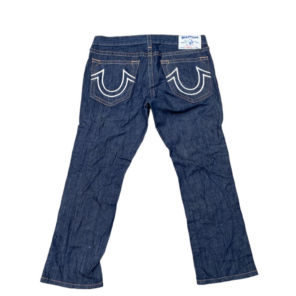 Classic True Religion Jeans Size 36 STRAIGHT Blue